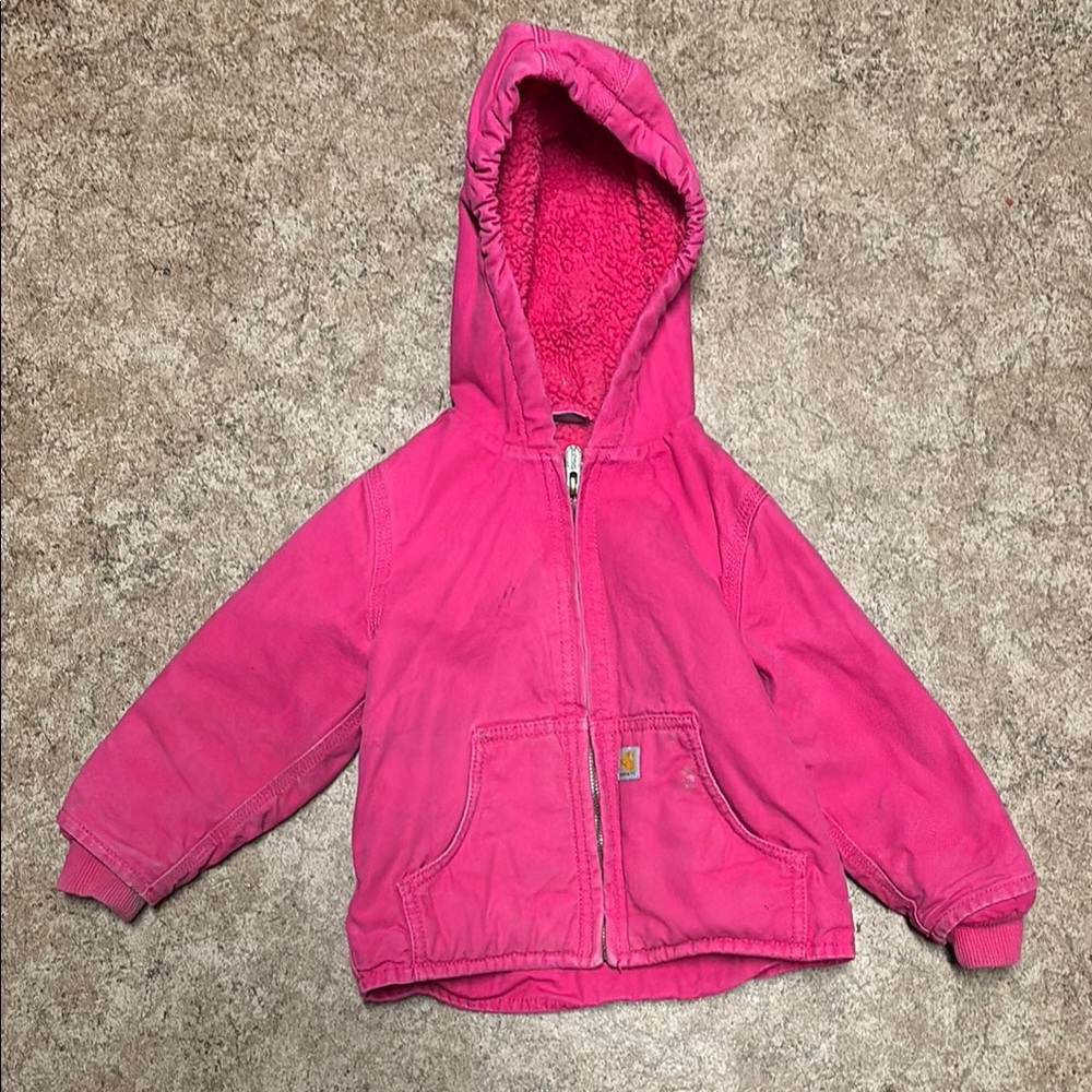 Pink Hooded Jacket